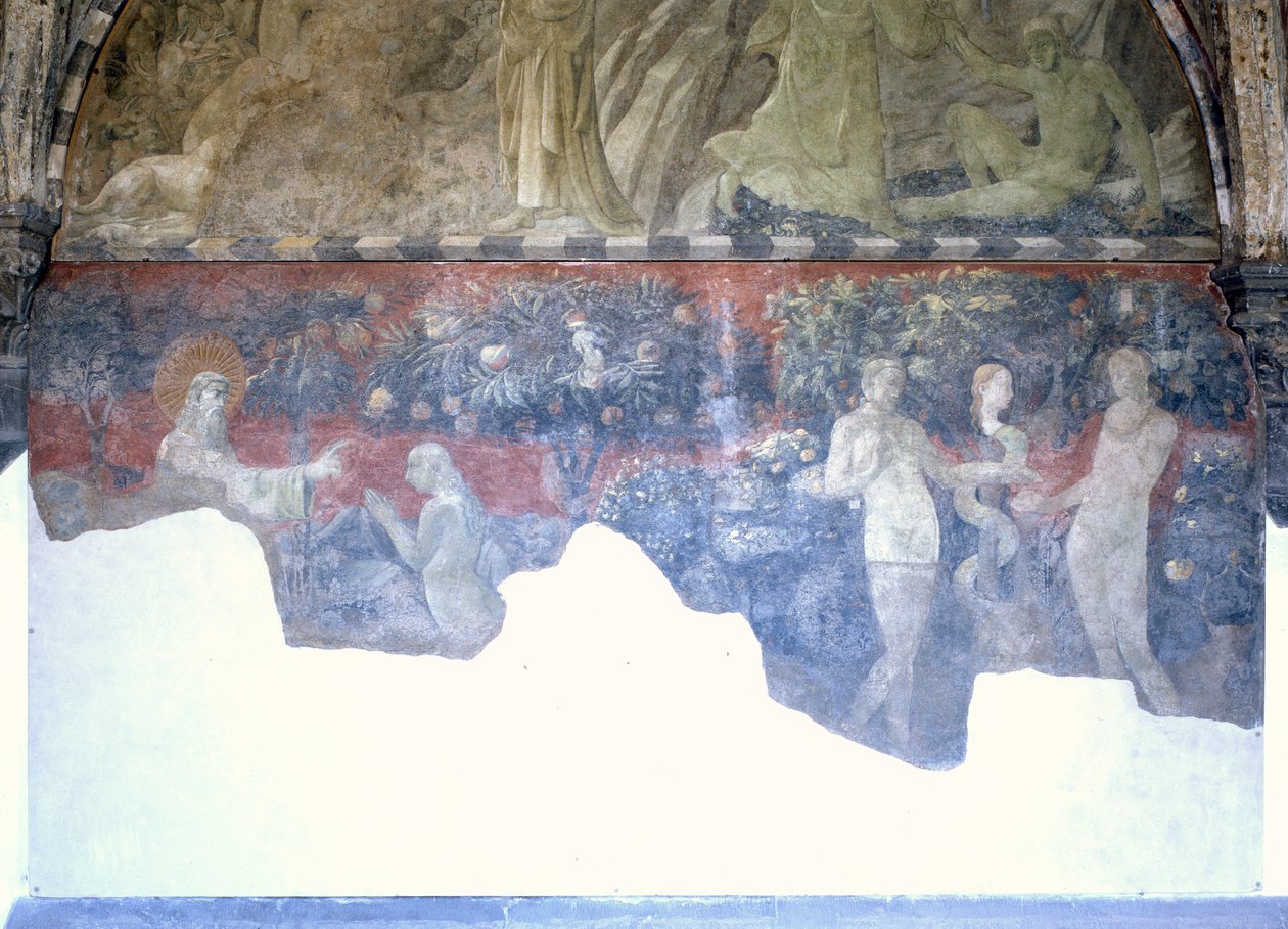 Adamo ed Eva, c.1424-25 da Paolo Uccello