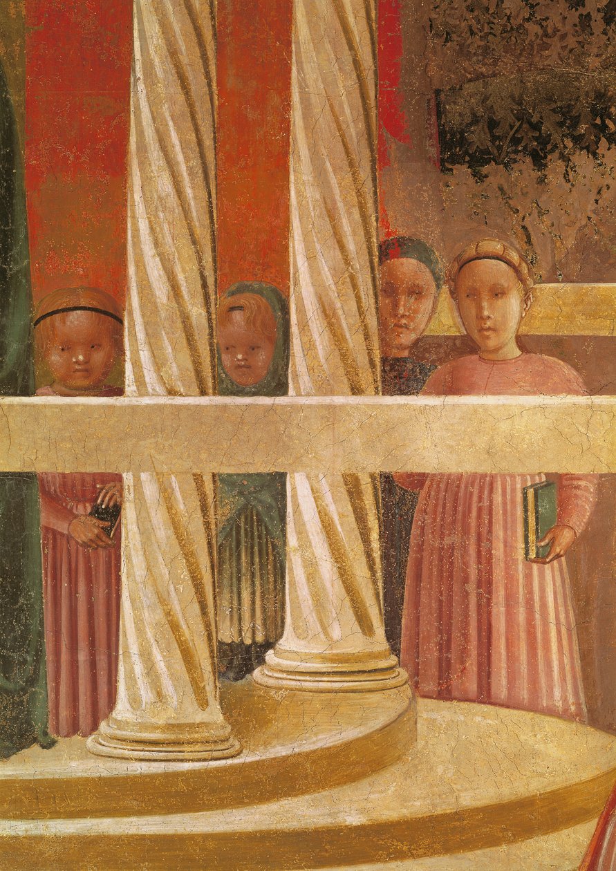 La presentazione di Maria al Tempio, 1433-34 (dettaglio) da Paolo Uccello