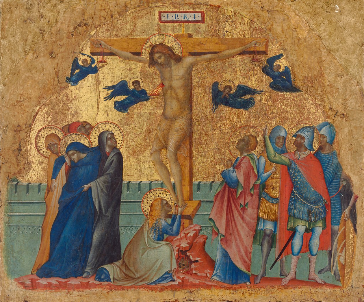 La crocifissione, c.1340 da Paolo Veneziano