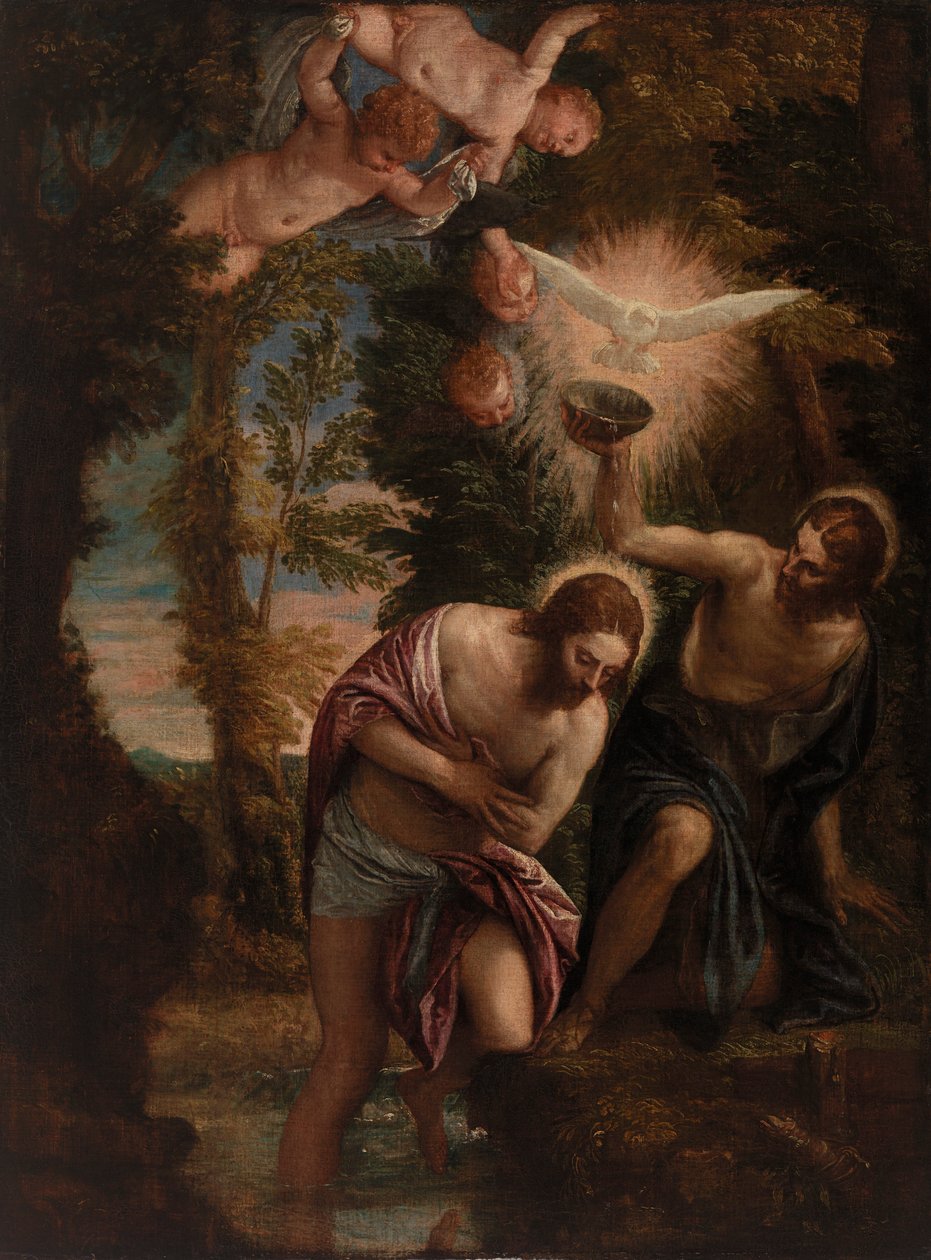 Battesimo di Cristo da Paolo Veronese
