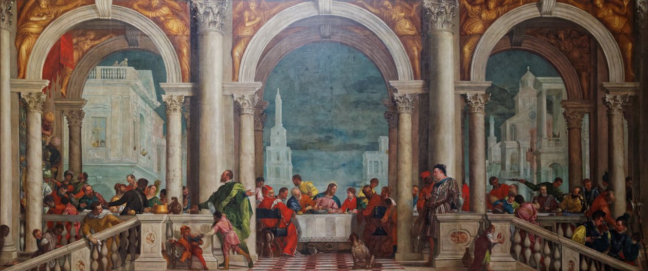Festa nella casa di Levi da Paolo Veronese