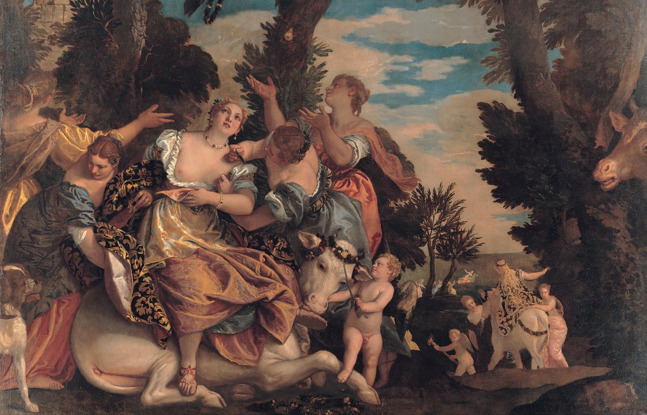 Il Ratto di Europa da Paolo Veronese