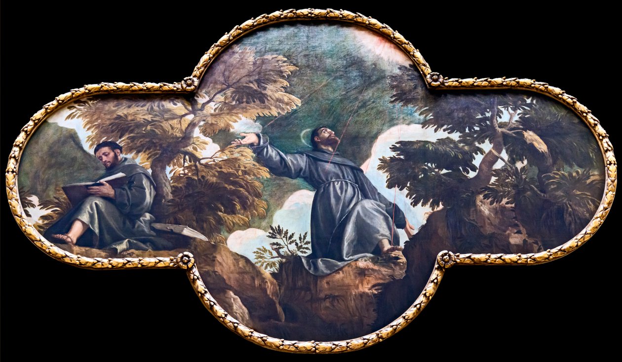 San Francesco riceve le stimmate da Paolo Veronese