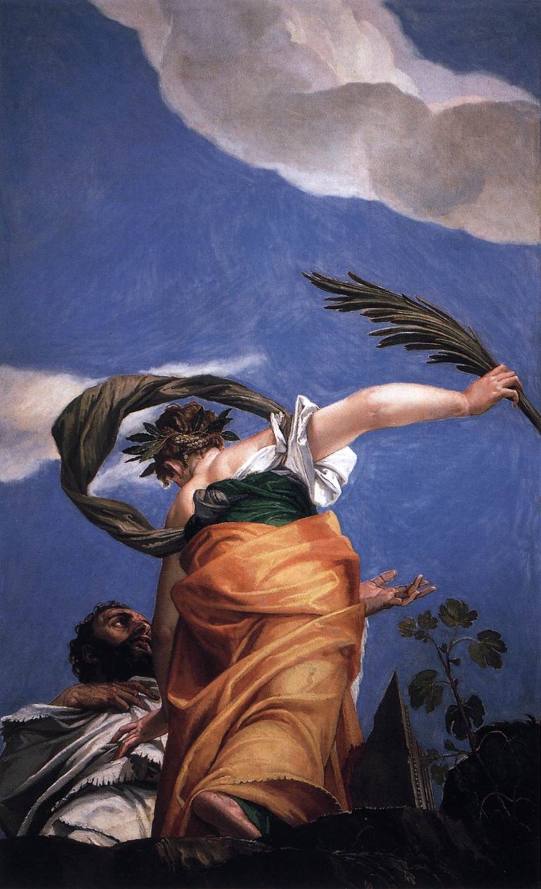Il trionfo della virtù sul vizio da Paolo Veronese