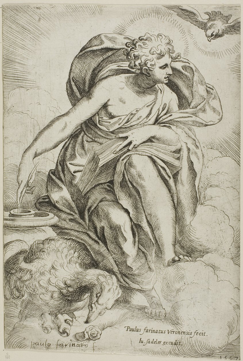 San Giovanni Evangelista da Paolo Farinati