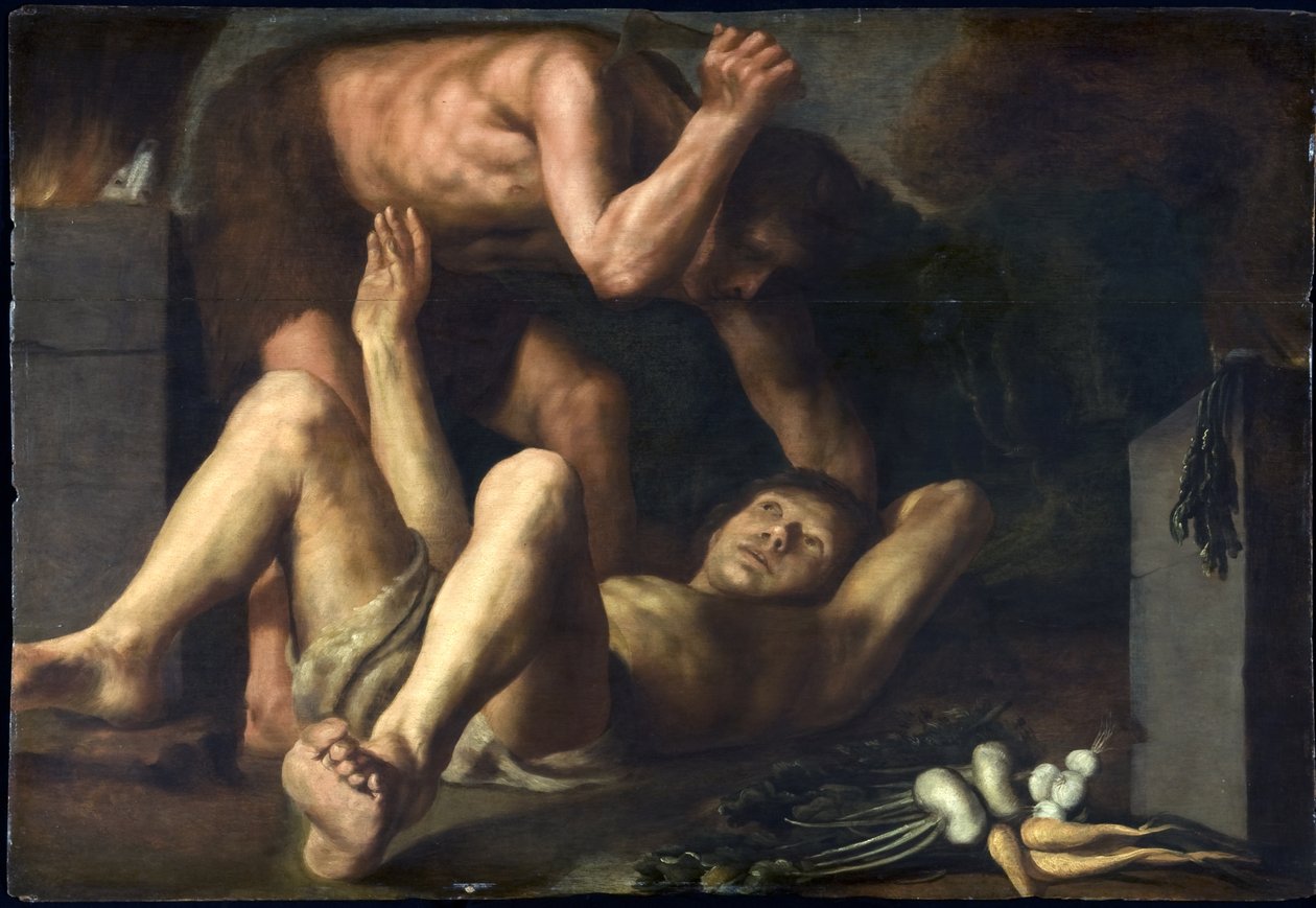 Caino e Abele, c. 1610 da Paolo Guidotti