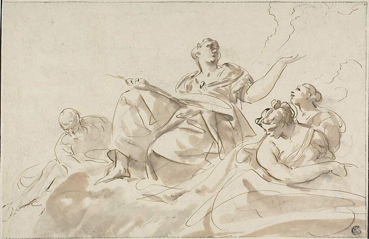 Figure allegoriche da Paolo Pagani