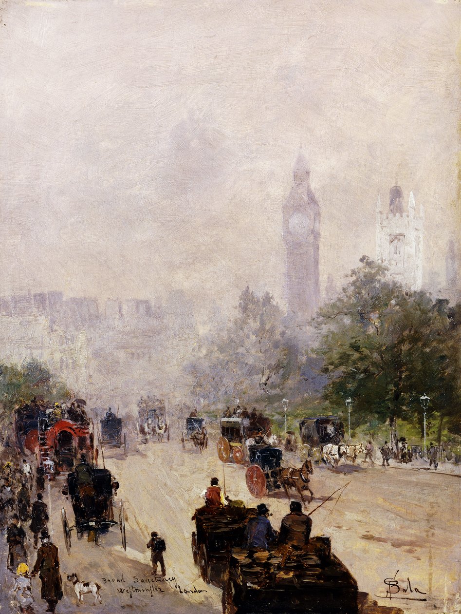 Broad Sanctuary, Westminster, Londra da Paolo Sala