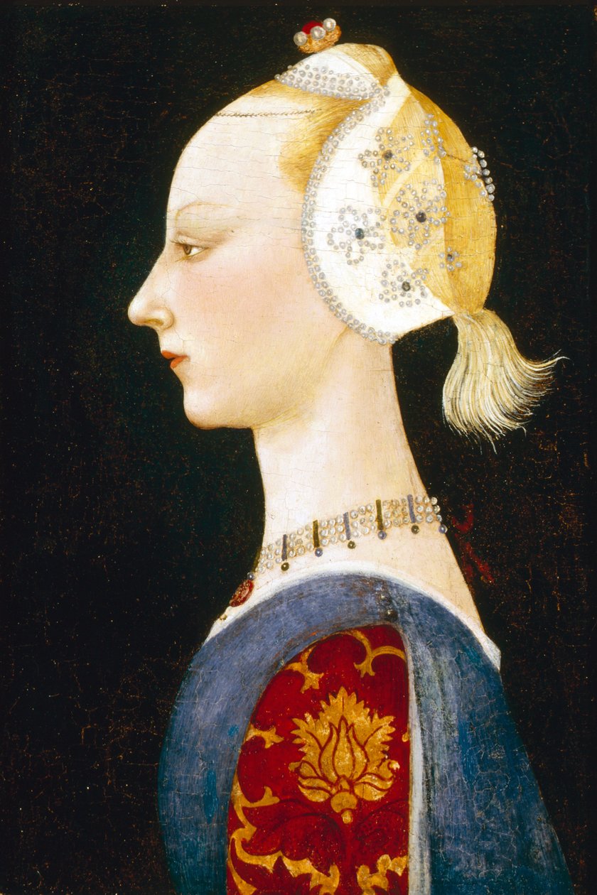 Una giovane donna di moda, 1462-1465 da Paolo Uccello