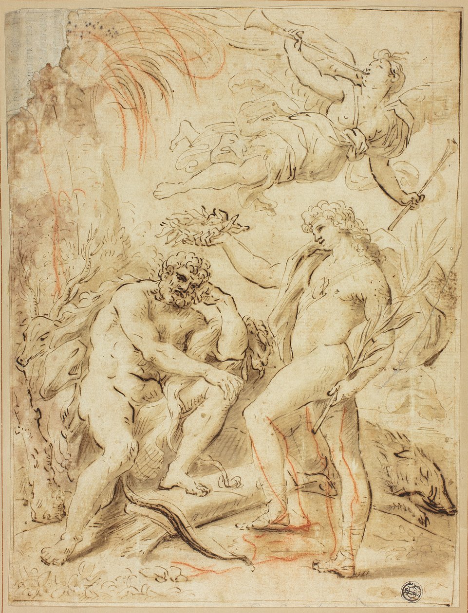 Incoronazione di Ercole da Paolo de Matteis