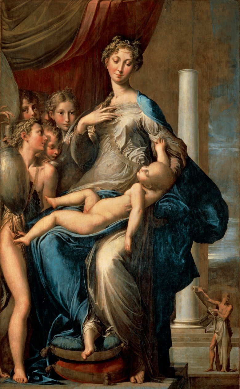 Madonna dal collo lungo, 1534-40 da Parmigianino