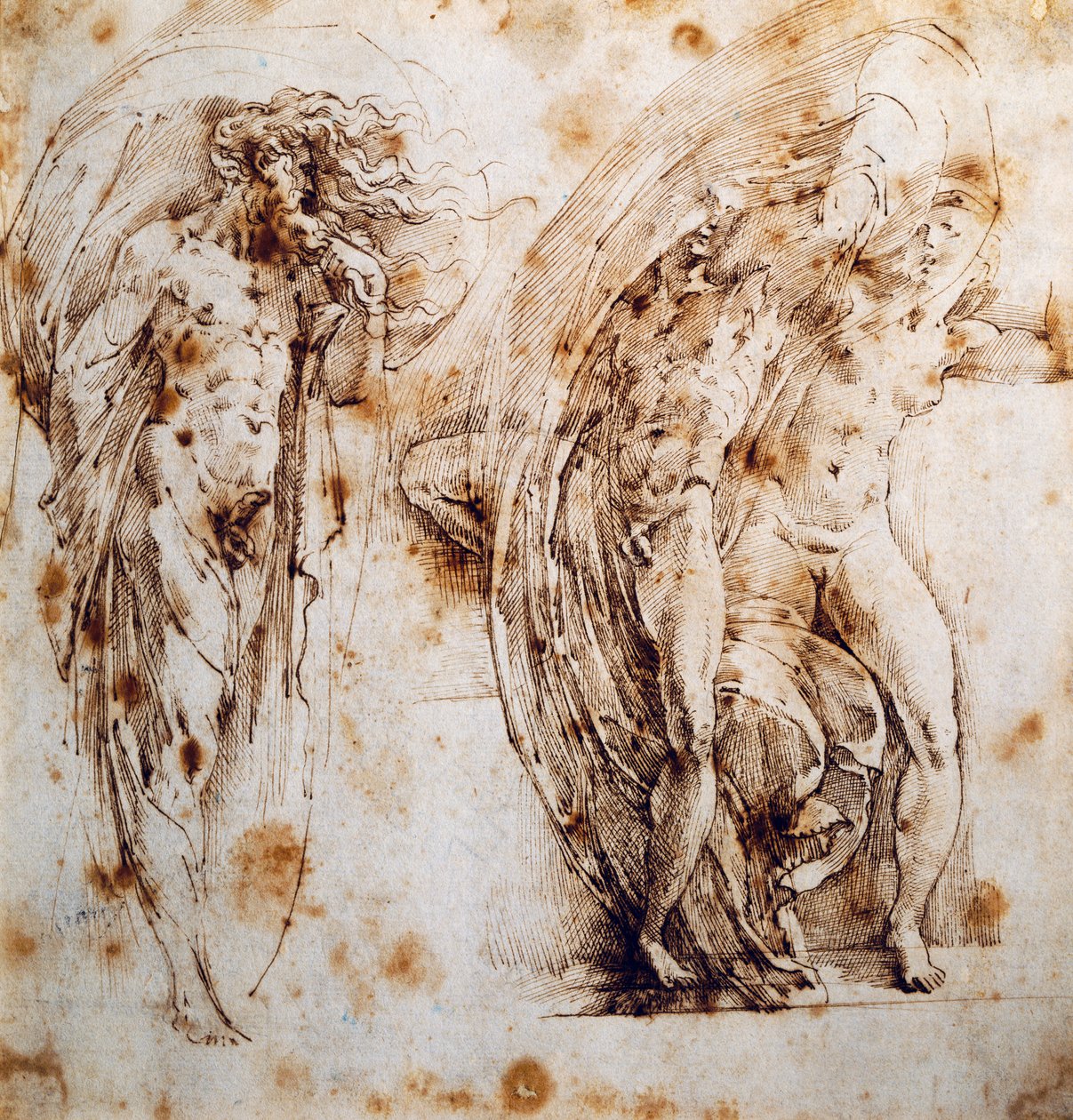 La vendetta di Vulcano da Parmigianino