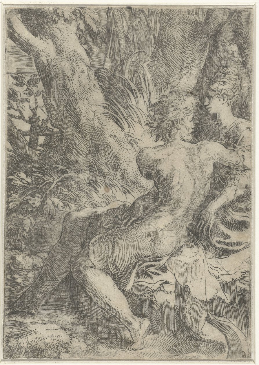 Coppia innamorata da Parmigianino