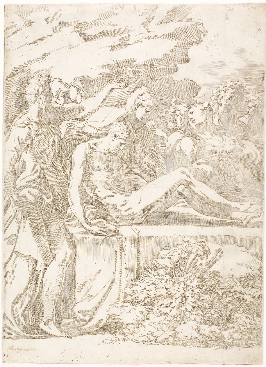 La deposizione da Parmigianino