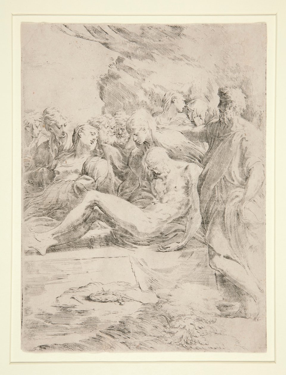 La sepoltura da Parmigianino