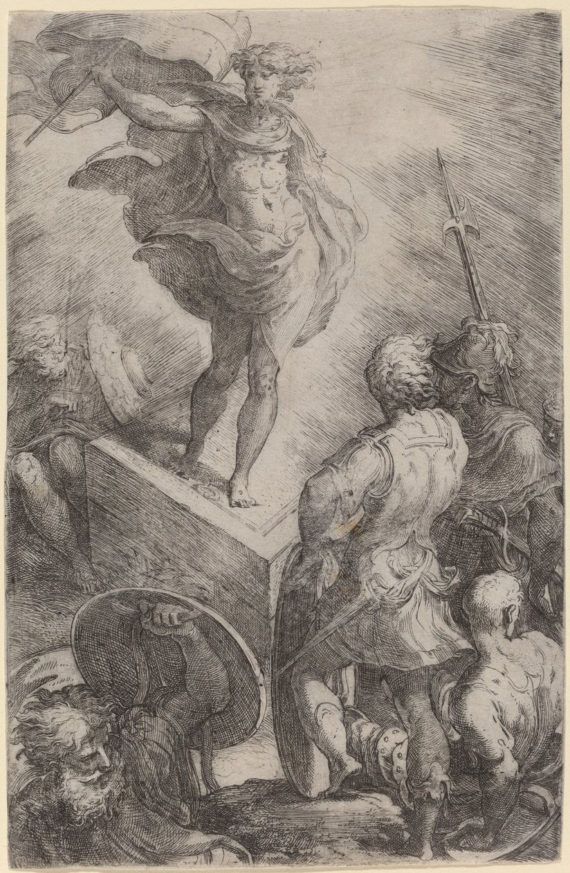 La resurrezione di Cristo da Parmigianino