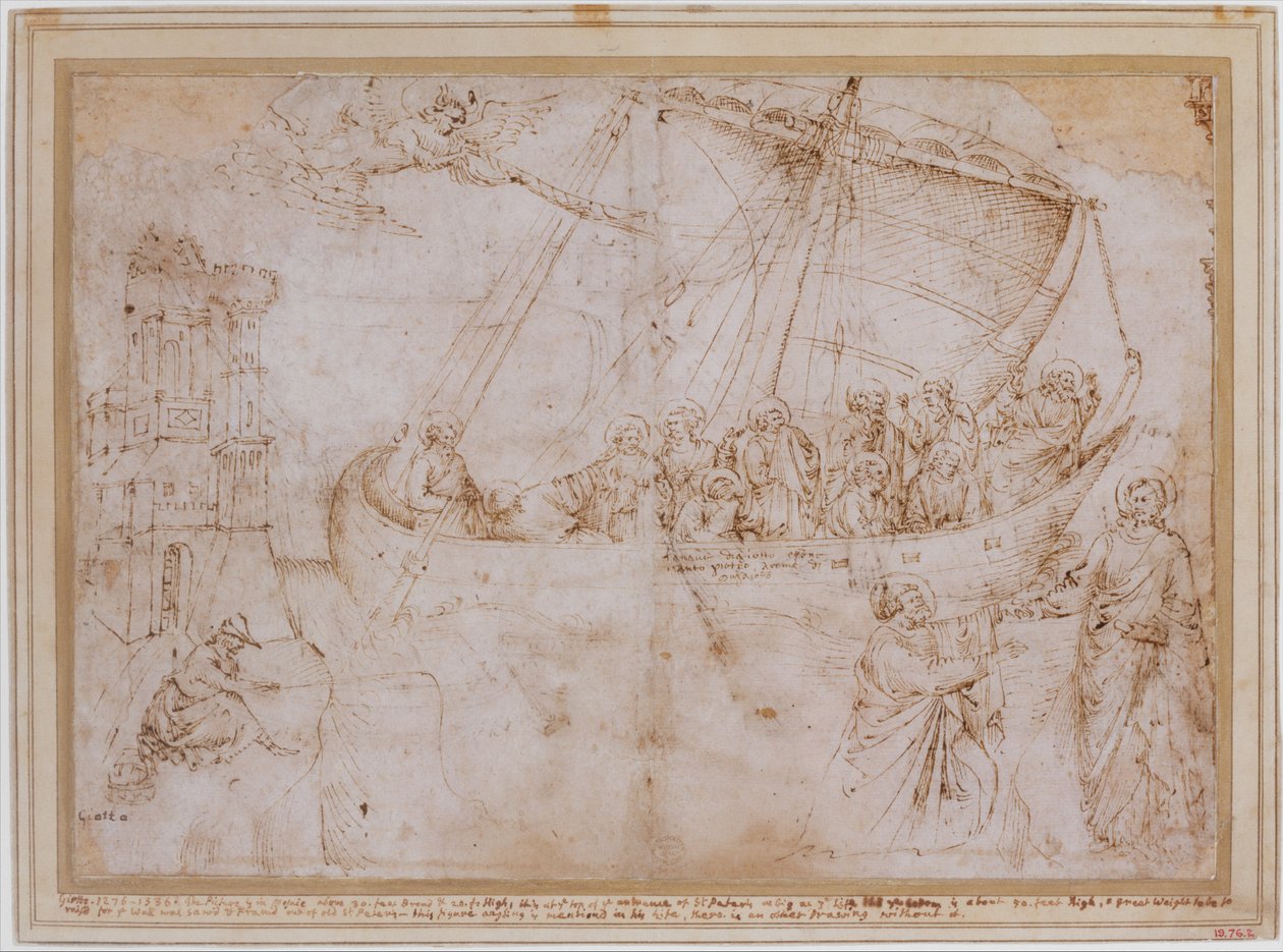 Copia della navicella di Giotto da Parri Spinelli