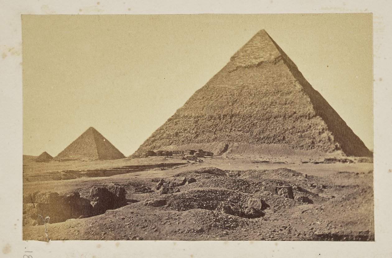 [Piramidi di Giza, Giza] da Pascal Sébah