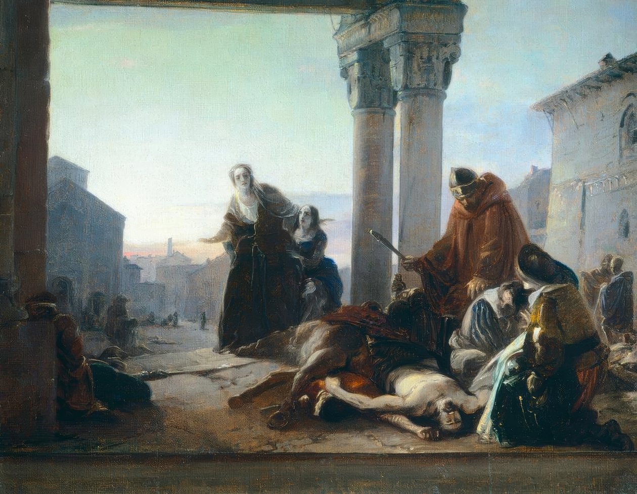 Morte di Ricciardino Langosco da Pasquale Massacra