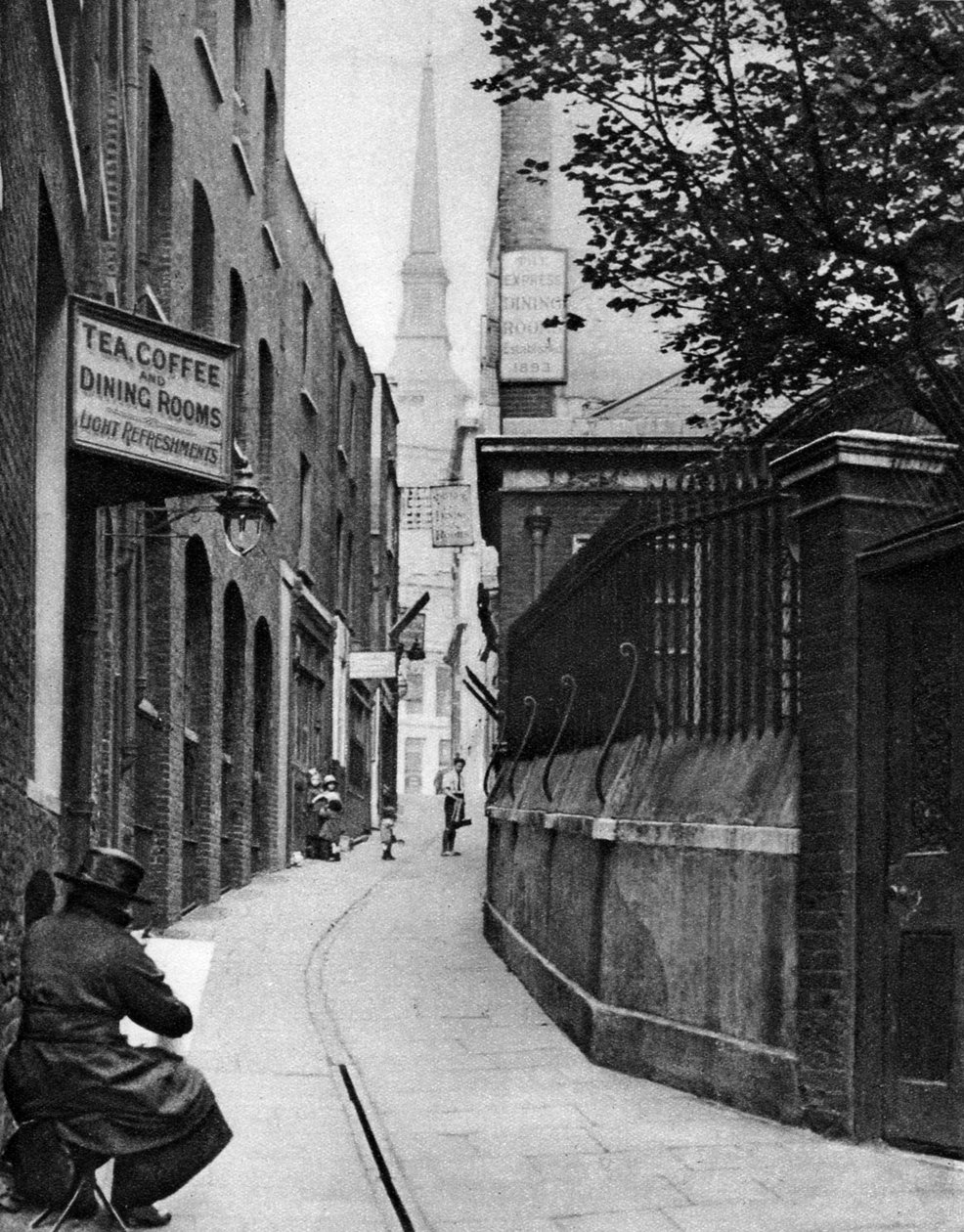 Huggin Lane, Londra, 1926-1927 da Paterson