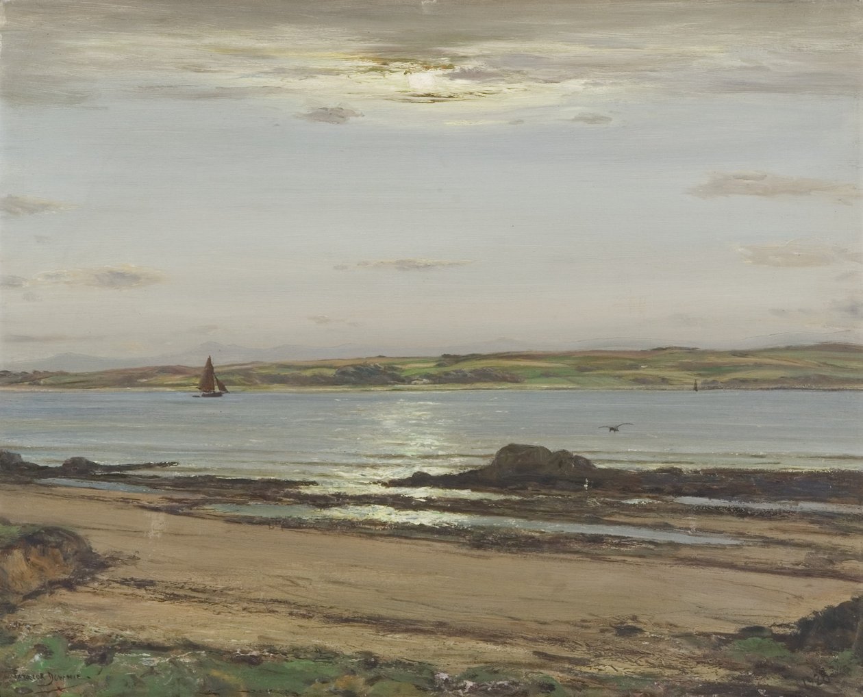 Chiaro di luna estivo - Firth of Clyde da Patrick Downie