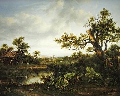 Paesaggio boscoso da Patrick Nasmyth