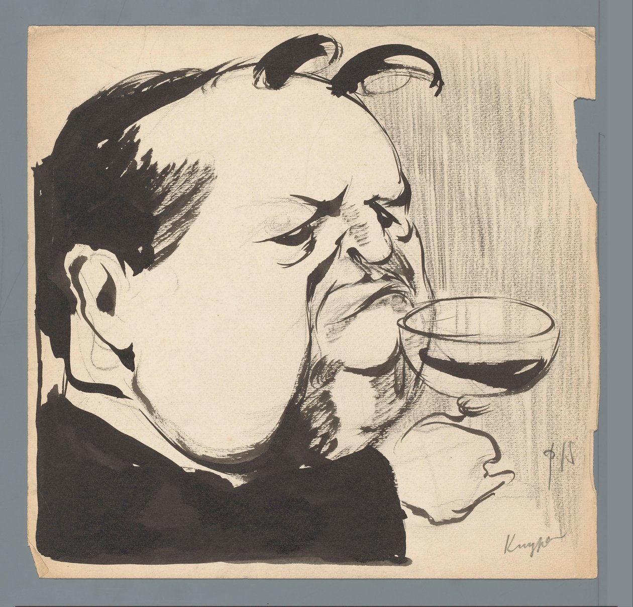 Abraham Kuyper da Patricq Kroon (signed by artist)