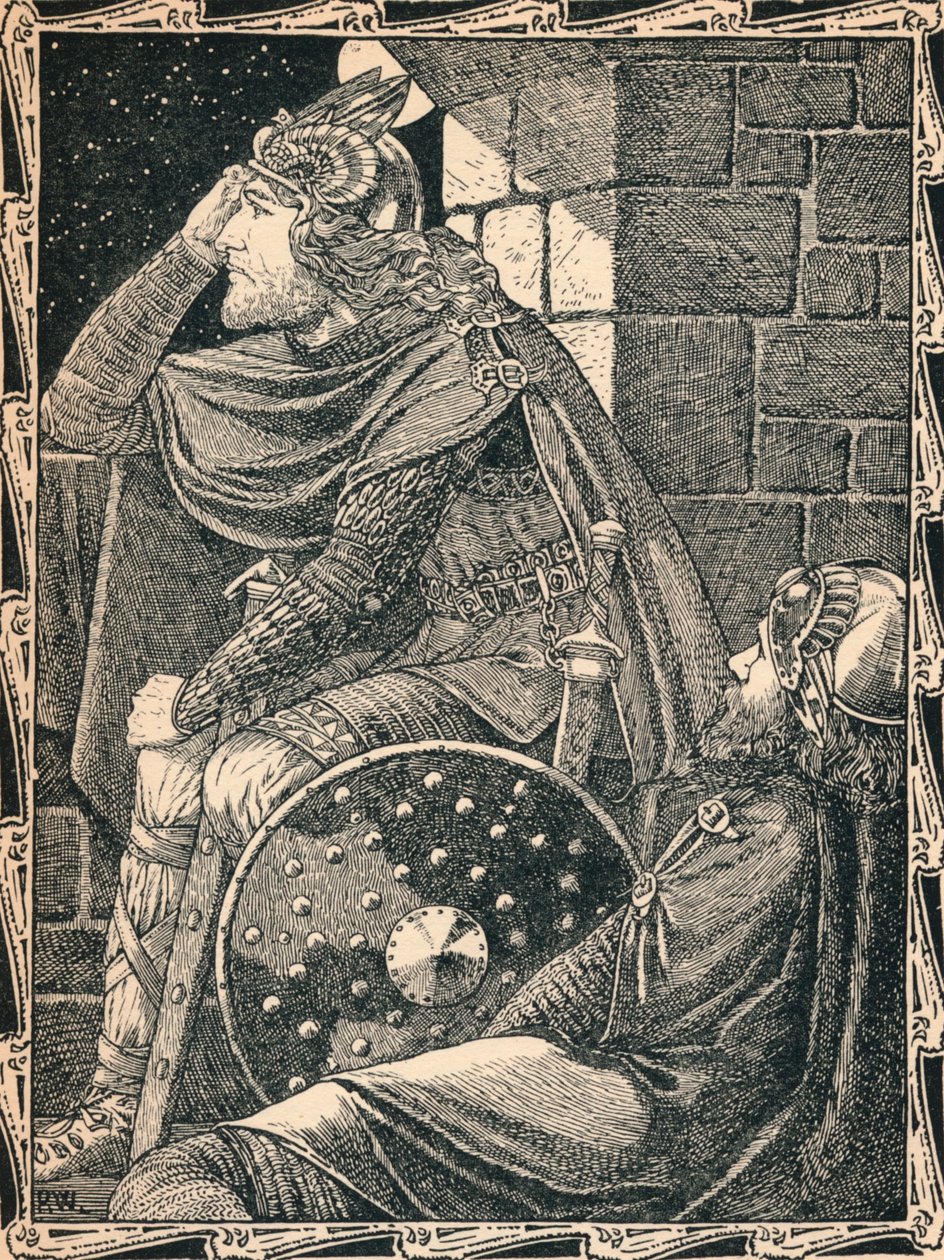 Hereward il Vigile a Ely, 1902 da Patten Wilson