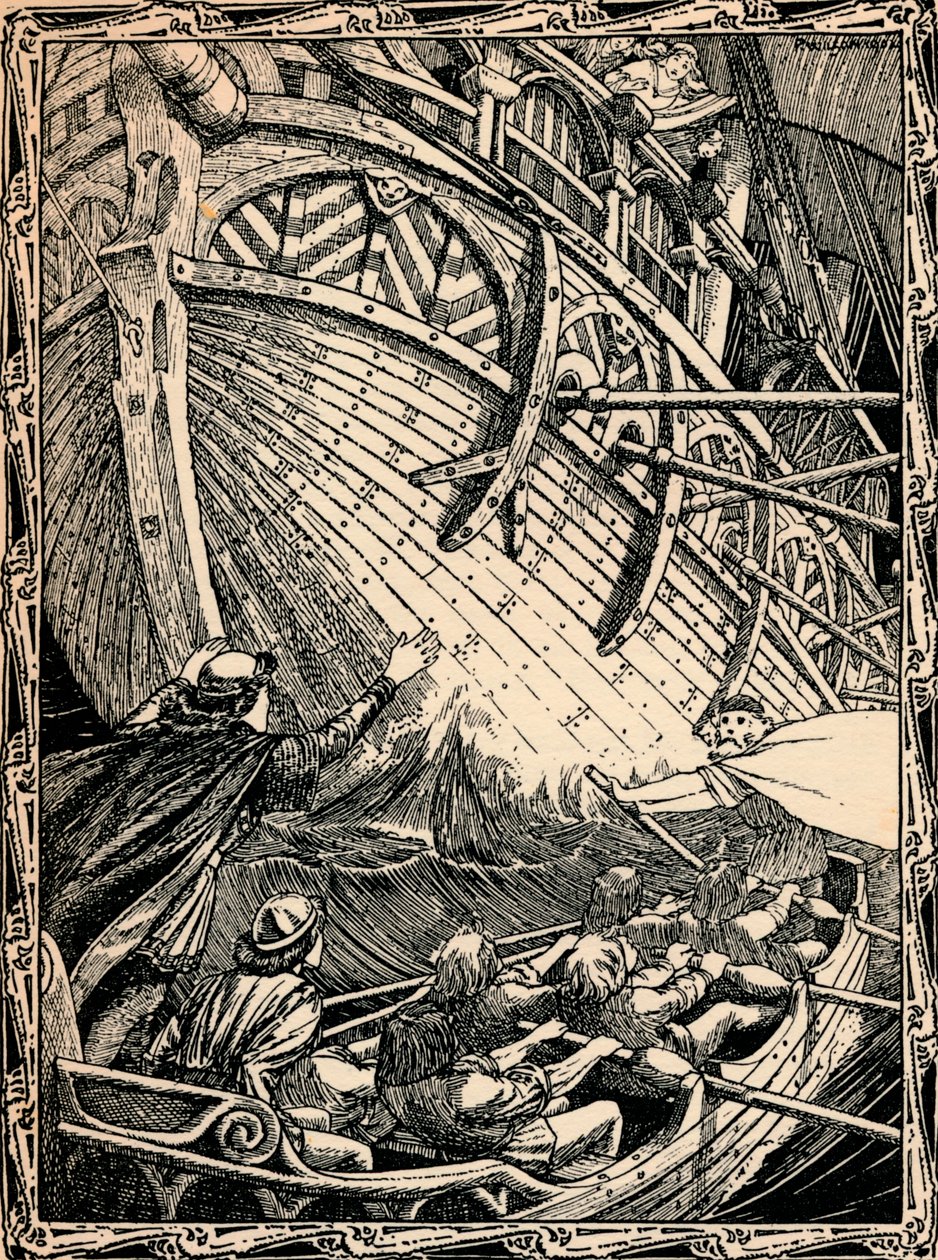 La nave bianca, 1902 da Patten Wilson