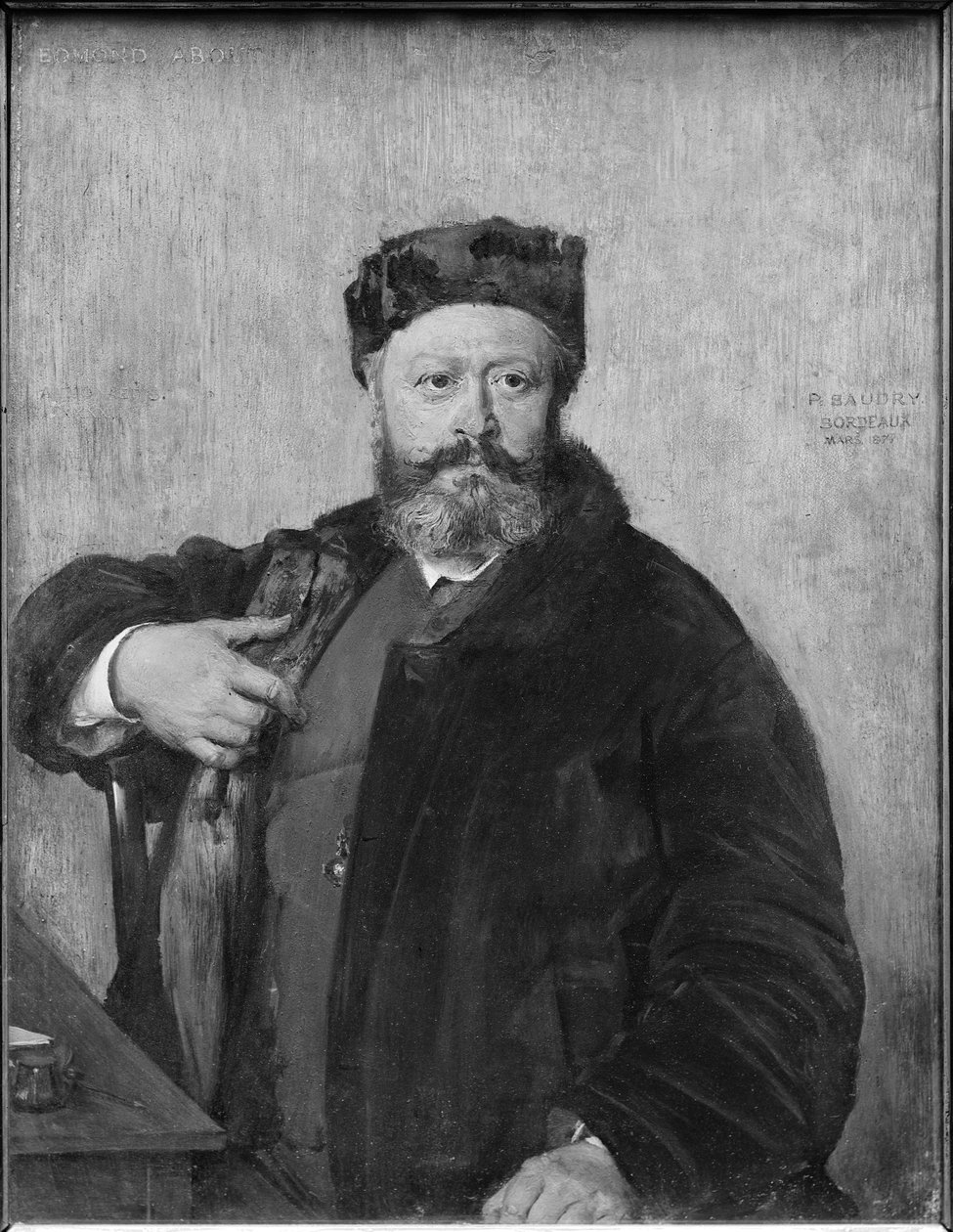 Edmond Felix Valentin About (1828-85) da Paul Baudry