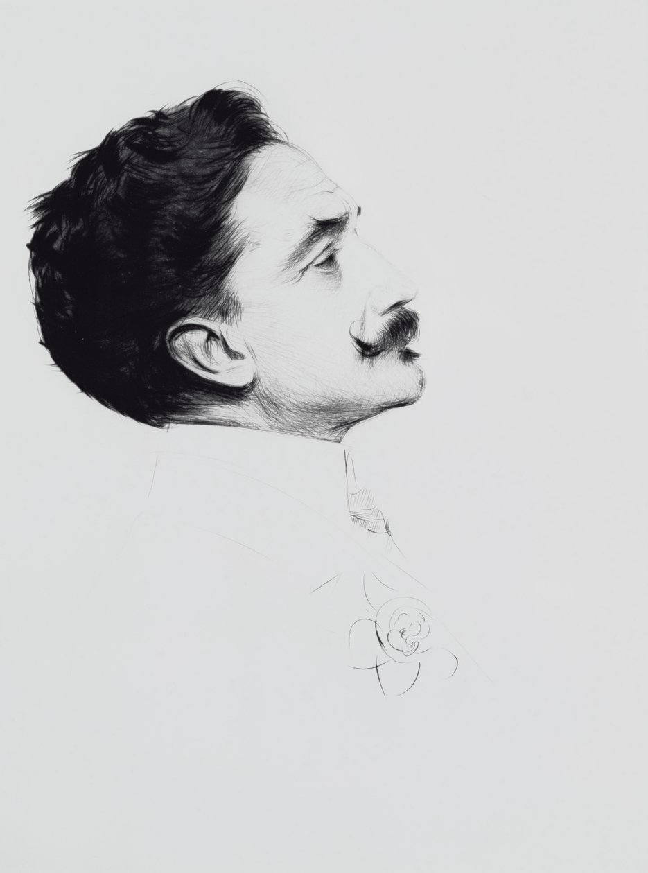 Ritratto di Robert de Montesquiou (1855-1921) da Paul Cesar Helleu