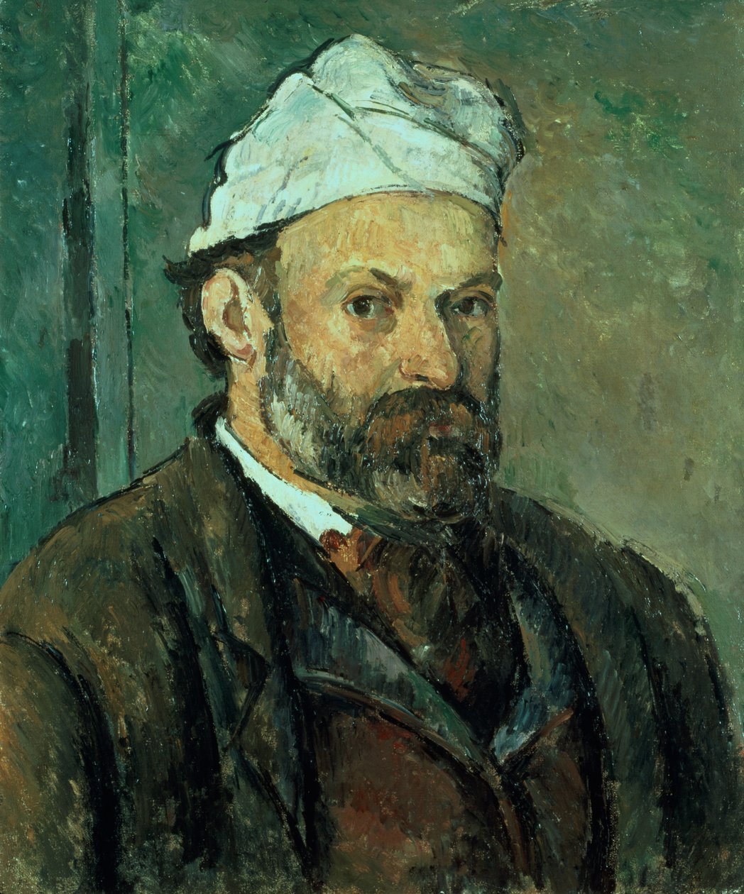 Autoritratto, 1875-77 da Paul Cézanne