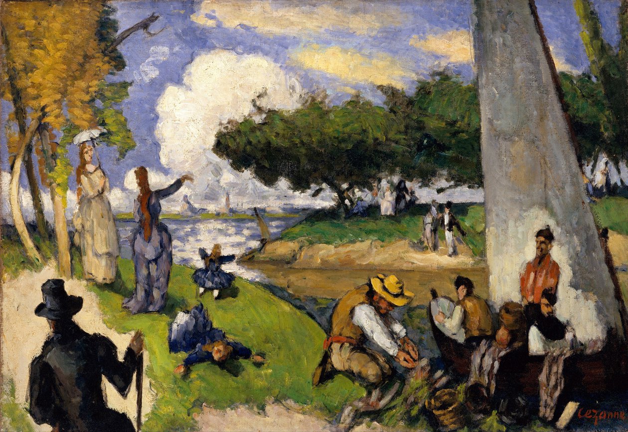 I pescatori (Scena fantastica), c.1875 da Paul Cézanne