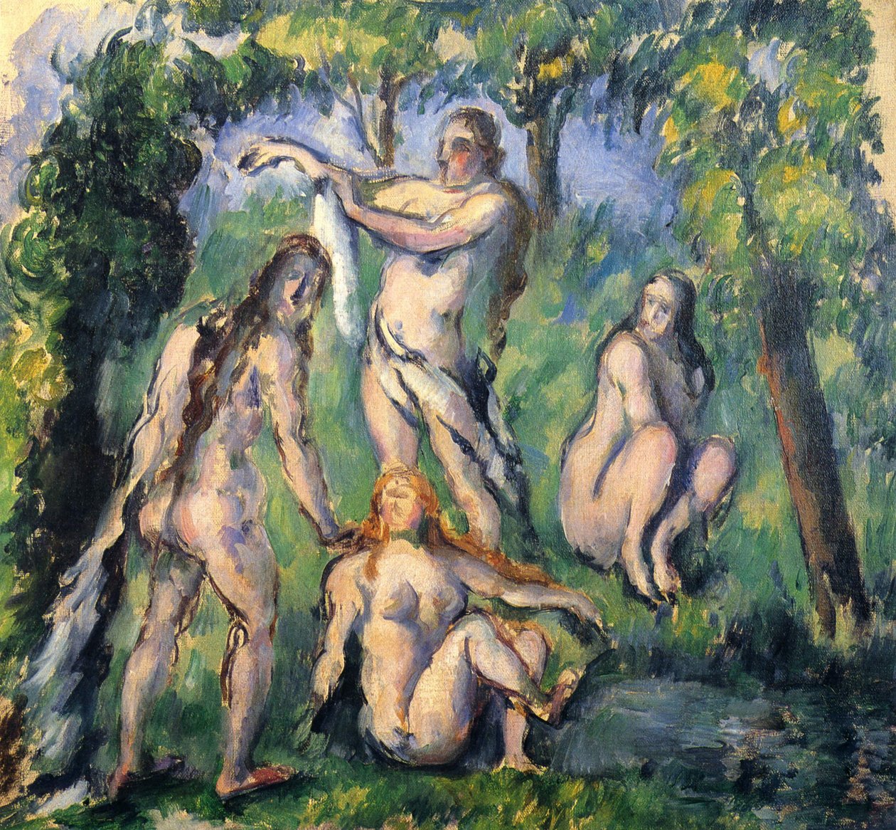 Bagnanti da Paul Cézanne