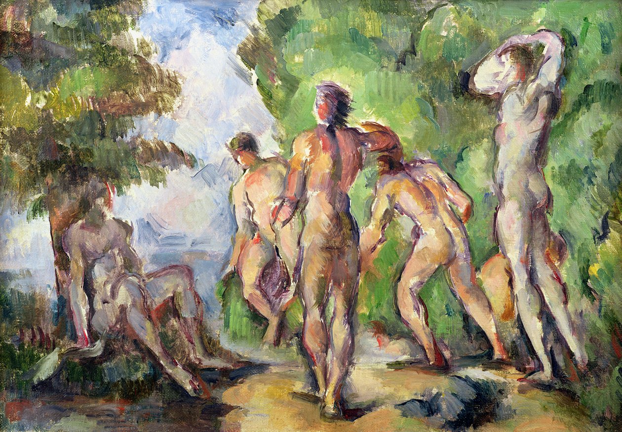 Bagnanti, c.1892-94 da Paul Cézanne