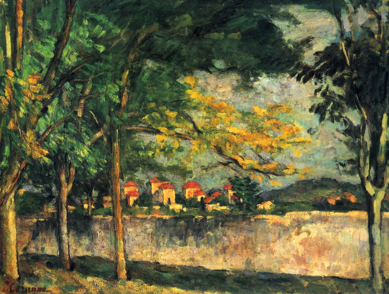 La strada da Paul Cézanne