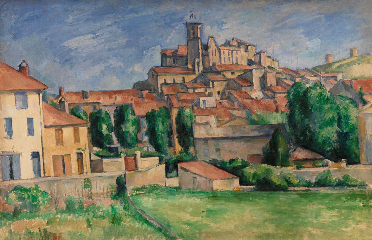 Gardanne (Vista orizzontale) c.1885 da Paul Cézanne