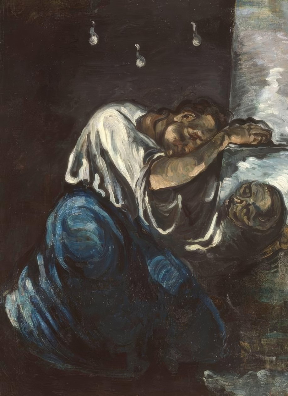 La Maddalena o Il dolore da Paul Cézanne