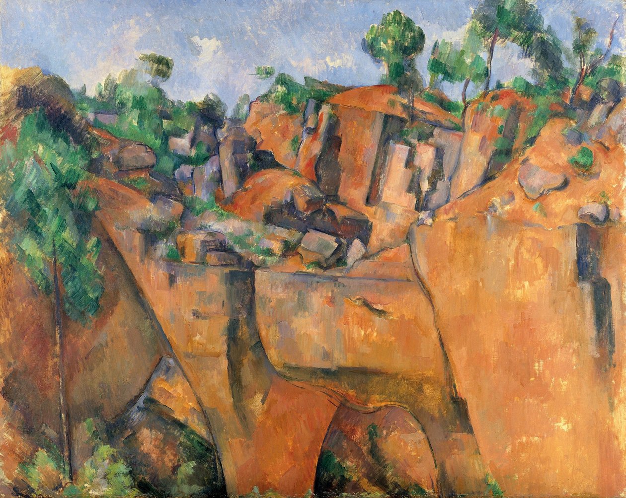 La carriera di Bibémus da Paul Cézanne