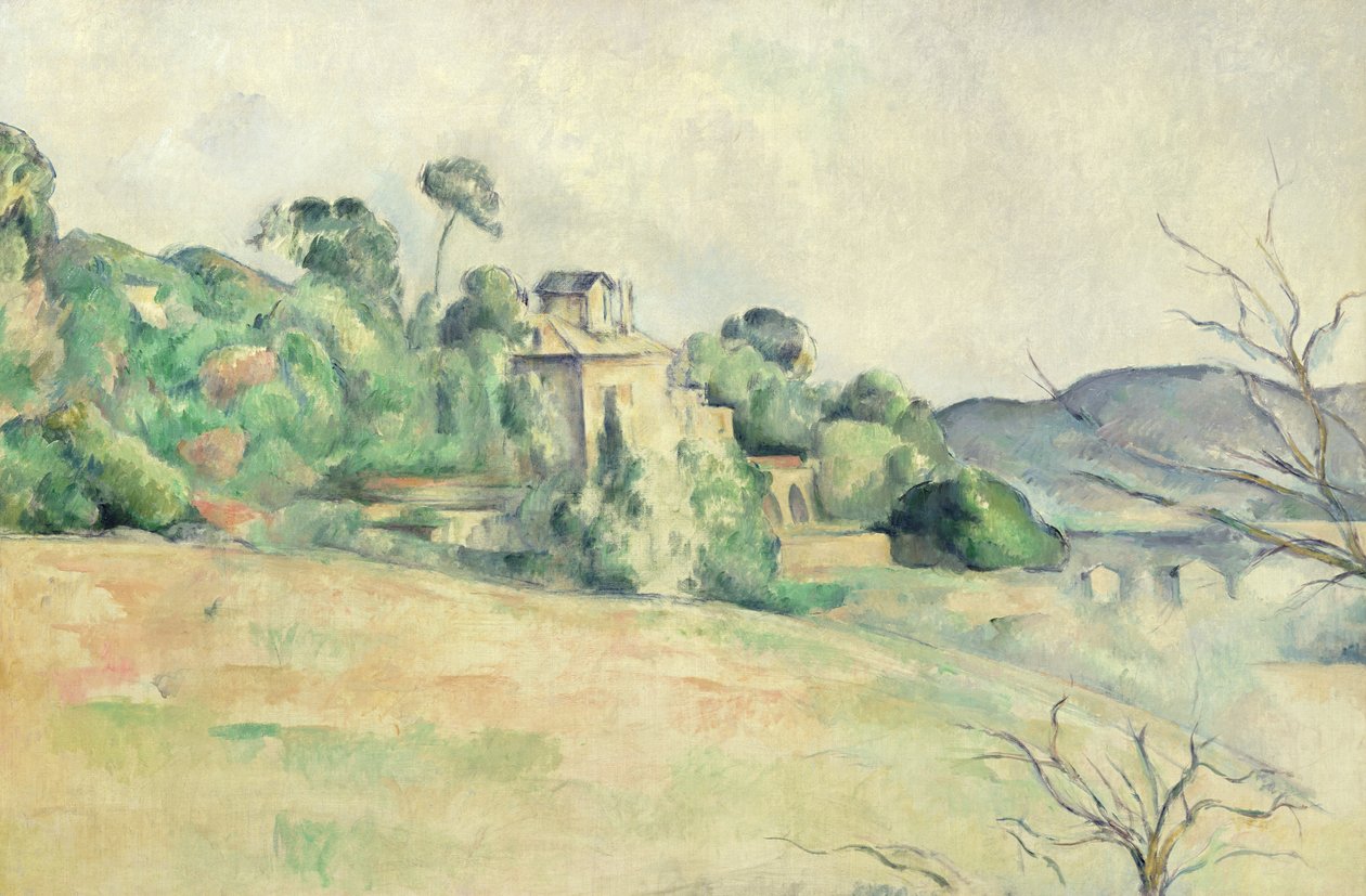 Paesaggio nel Midi, c.1885-87 da Paul Cézanne