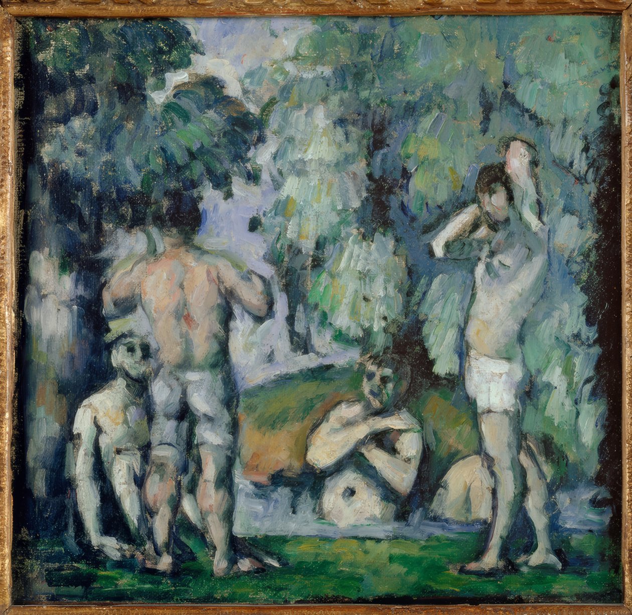 I cinque bagnanti da Paul Cézanne