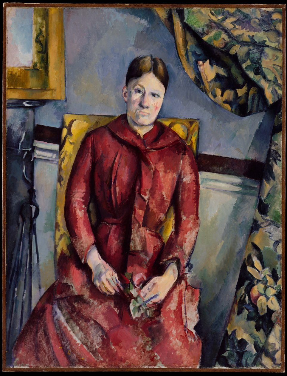 Madame Cézanne da Paul Cézanne