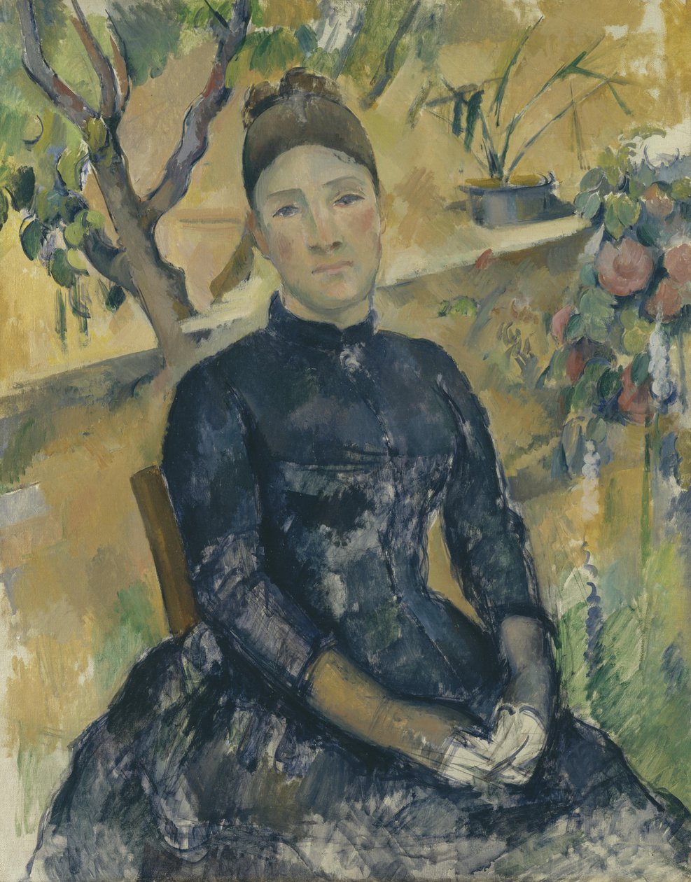 Madame Cézanne da Paul Cézanne