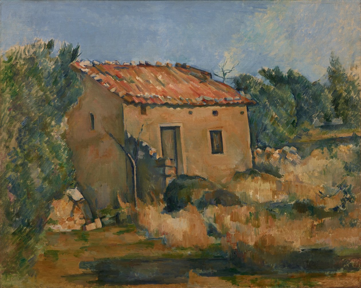 Casa abbandonata vicino ad Aix-en-Provence da Paul Cézanne