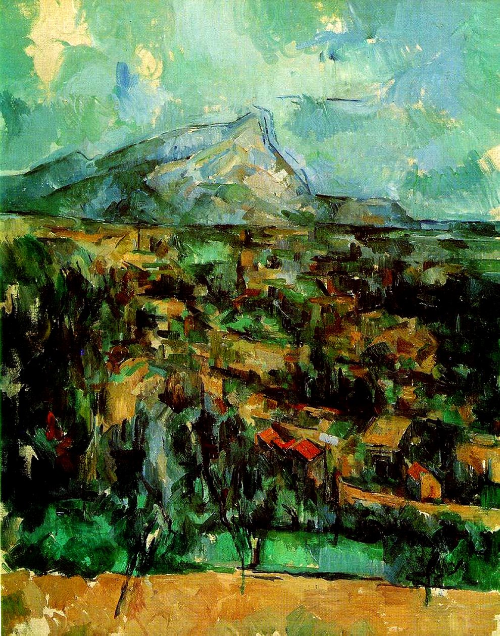 Mont Sainte Victoire, c.1902 da Paul Cézanne