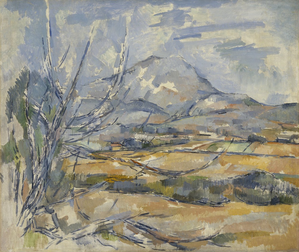 Montagna Sainte-Victoire da Paul Cézanne