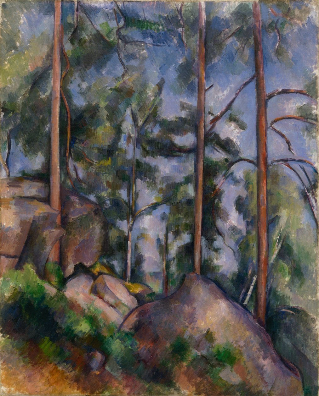 Pins et Rochers (Fontainebleau) da Paul Cézanne