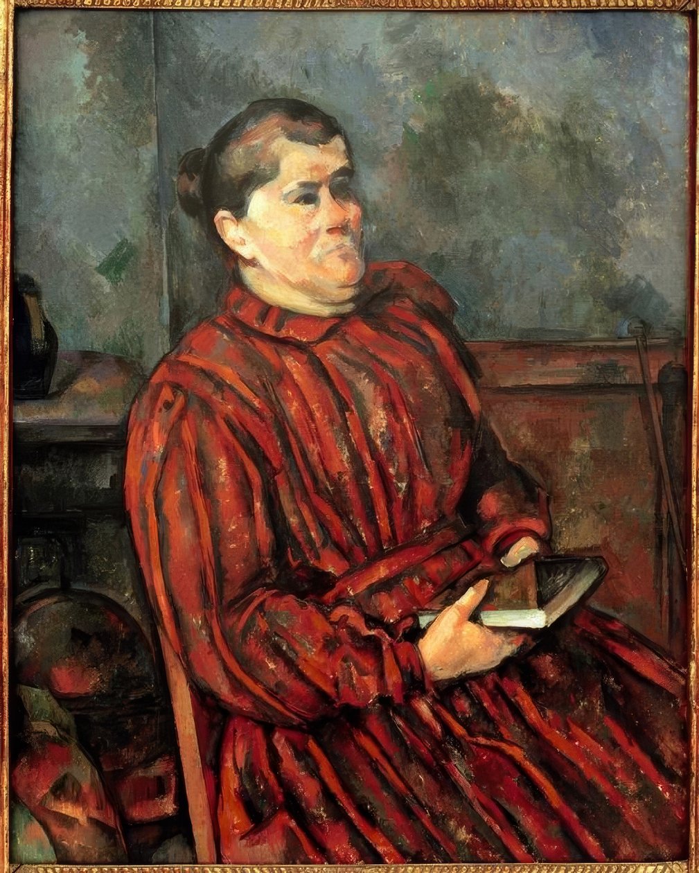 Ritratto di donna da Paul Cézanne