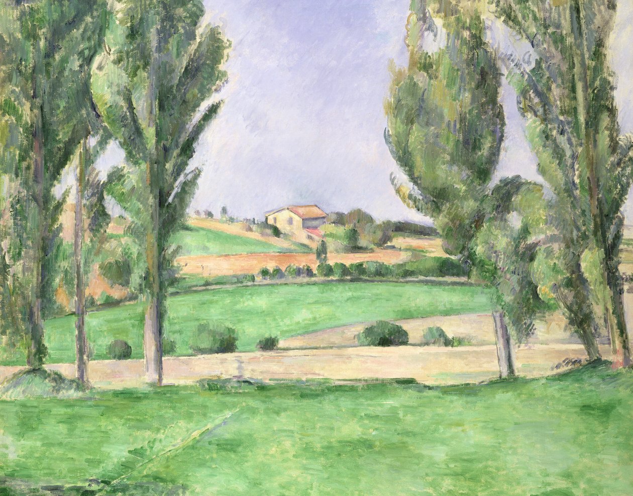 Paesaggio provenzale, c.1885-87 da Paul Cézanne