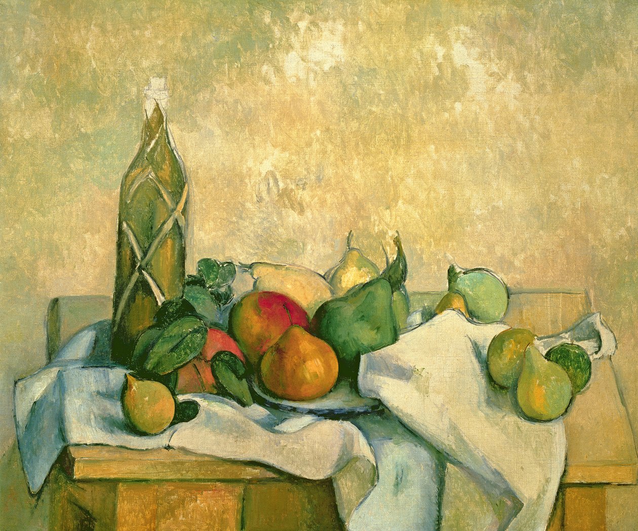 Natura morta con bottiglia di liquore, 1888-90 da Paul Cézanne